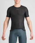 SPORTFUL Tricou de ciclism cu mânecă scurtă - WINTER LAYER - negru