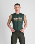 SPORTFUL Tricou de ciclism cu mânecă scurtă - SUPERGIARA 2 - verde/auriu