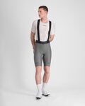 SPORTFUL Pantaloni scurți de ciclism cu bretele - LTD 2 - gri