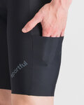 SPORTFUL Pantaloni scurți de ciclism cu bretele - HXPEREPIC - negru