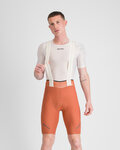 SPORTFUL Pantaloni scurți de ciclism cu bretele - HXPEREPIC - portocaliu