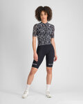 SPORTFUL Salopetă de ciclism - G-SUIT - negru/alb