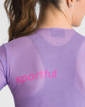 SPORTFUL Tricou de ciclism cu mânecă scurtă - LIGHT 2 - mov