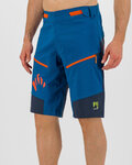 KARPOS Pantaloni scurți de ciclism fără bretele - RAPID BAGGY - albastru