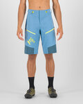 KARPOS Pantaloni scurți de ciclism fără bretele - RAPID BAGGY - albastru