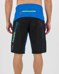 KARPOS Pantaloni scurți de ciclism fără bretele - RAPID BAGGY - albastru deschis