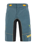 KARPOS Pantaloni scurți de ciclism fără bretele - BALLISTIC EVO - albastru/gri