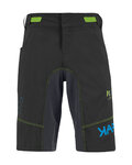 KARPOS Pantaloni scurți de ciclism fără bretele - BALLISTIC EVO - negru