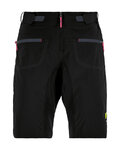 KARPOS Pantaloni scurți de ciclism fără bretele - BALLISTIC EVO W - negru
