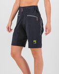 KARPOS Pantaloni scurți de ciclism fără bretele - BALLISTIC EVO W - negru