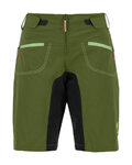 KARPOS Pantaloni scurți de ciclism fără bretele - BALLISTIC EVO - verde