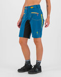 KARPOS Pantaloni scurți de ciclism fără bretele - BALLISTIC EVO - albastru
