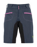 KARPOS Pantaloni scurți de ciclism fără bretele - BALLISTIC EVO W - albastru/negru