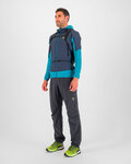 KARPOS Jachetă rezistentă la vânt de ciclism - LAVAREDO - albastru/albastru deschis