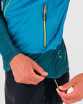 KARPOS Jachetă rezistentă la vânt de ciclism - LAVAREDO - albastru