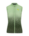 KARPOS Tricoul de ciclism fără mâneci - VERVE EVO - verde