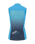KARPOS Tricoul de ciclism fără mâneci - VERVE EVO - turcoaz