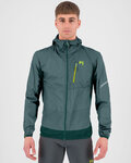KARPOS Jachetă rezistentă la vânt de ciclism - LOT EVO - verde/negru