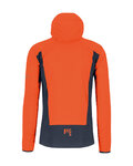KARPOS Jachetă rezistentă la vânt de ciclism - LOT EVO - portocaliu/negru