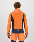 KARPOS Jachetă rezistentă la vânt de ciclism - LOT EVO - portocaliu/negru