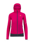 KARPOS Jachetă rezistentă la vânt de ciclism - LOT EVO W - roz