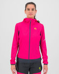 KARPOS Jachetă rezistentă la vânt de ciclism - LOT EVO W - roz