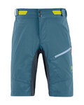 KARPOS Pantaloni scurți de ciclism fără bretele - VAL VIOLA - albastru