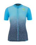KARPOS Tricou de ciclism cu mânecă scurtă - VERVE EVO W - albastru