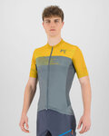 KARPOS Tricou de ciclism cu mânecă scurtă - GREEN FIRE - galben/verde