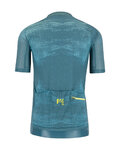 KARPOS Tricou de ciclism cu mânecă scurtă - GREEN FIRE - galben/albastru
