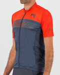 KARPOS Tricou de ciclism cu mânecă scurtă - GREEN FIRE - roșu/gri