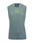 KARPOS Tricoul de ciclism fără mâneci - VERVE MESH - verde