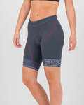KARPOS Pantaloni scurți de ciclism fără bretele - VERVE EVO W - albastru/roz