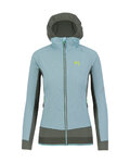 KARPOS Jachetă termoizolantă de ciclism - LAVAREDO WINTER W - albastru/verde