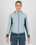 KARPOS Jachetă termoizolantă de ciclism - LAVAREDO WINTER W - albastru