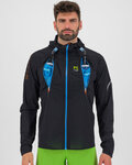 KARPOS jachetă impermeabilă - LAVAREDO RAIN - negru/albastru