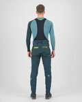 KARPOS Pantaloni de ciclism lungi fără bretele - VAL VIOLA WINTER - verde