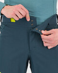 KARPOS Pantaloni de ciclism lungi fără bretele - VAL VIOLA WINTER - verde