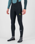 KARPOS Pantaloni de ciclism lungi cu bretele - VERVE WINTER BIB - negru