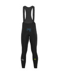 KARPOS Pantaloni de ciclism lungi cu bretele - VERVE WINTER BIB - negru