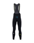 KARPOS Pantaloni de ciclism lungi cu bretele - VERVE WINTER - negru