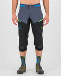 KARPOS Pantaloni scurți de ciclism fără bretele - VAL FEDERIA EVO - gri/negru