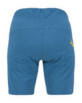 KARPOS Pantaloni scurți de ciclism fără bretele - VAL DI DENTRO - albastru