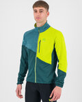 KARPOS Hanorac - VAL VIOLA FULL-ZIP - verde/galben