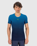 KARPOS Tricou de ciclism cu mânecă scurtă - VERVE MESH - albastru/negru