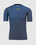 KARPOS Tricou de ciclism cu mânecă scurtă - LAVAREDO ULTRA - negru/albastru