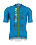 KARPOS Tricou de ciclism cu mânecă scurtă - VAL VIOLA - albastru/verde