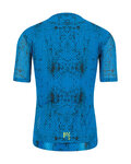 KARPOS Tricou de ciclism cu mânecă scurtă - VAL VIOLA - albastru/verde