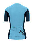 KARPOS Tricou de ciclism cu mânecă scurtă - PRALONGIA EVO W - albastru