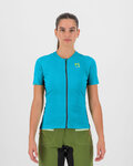KARPOS Tricou de ciclism cu mânecă scurtă - PRALONGIA EVO W - albastru